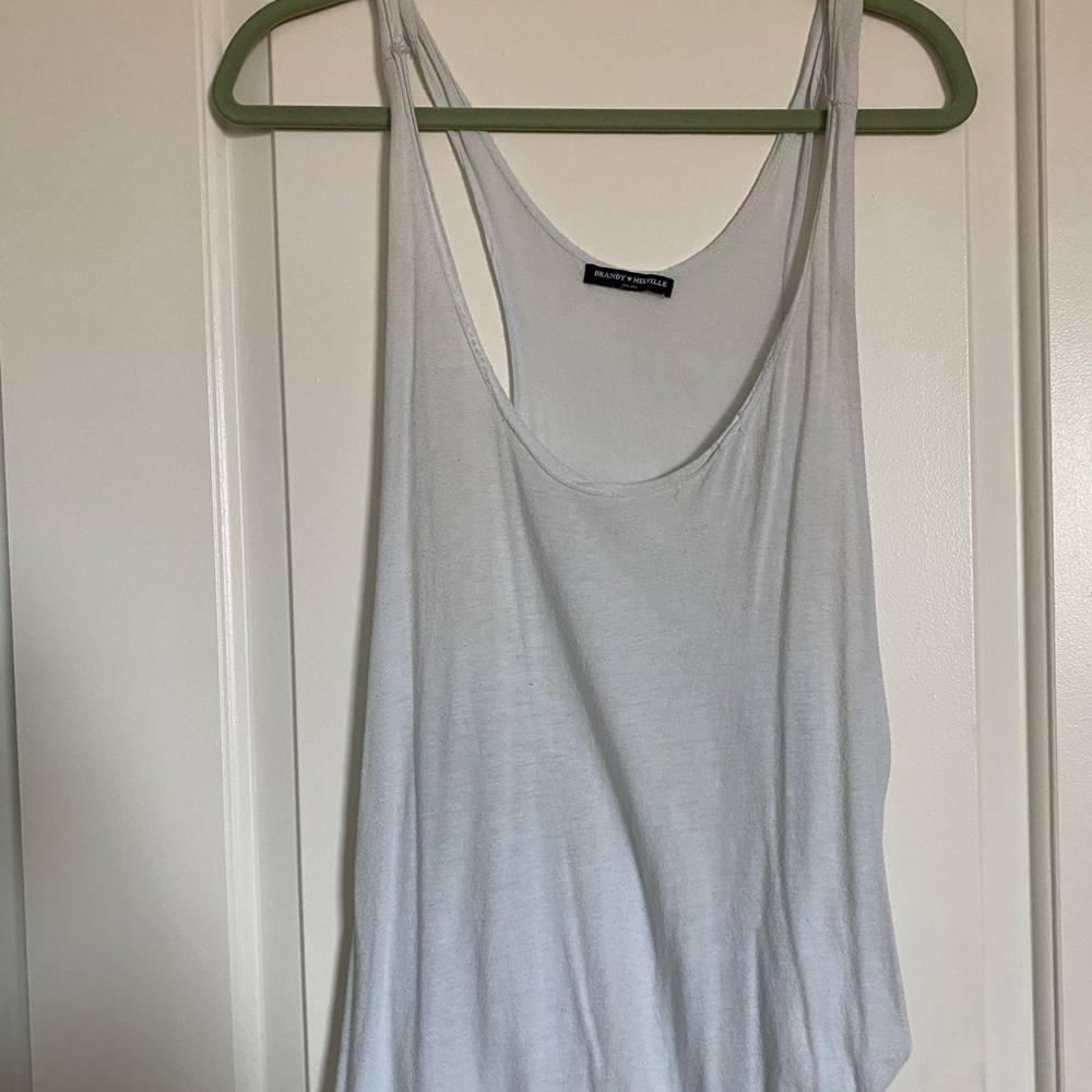 Light blue brandy Melville tank top